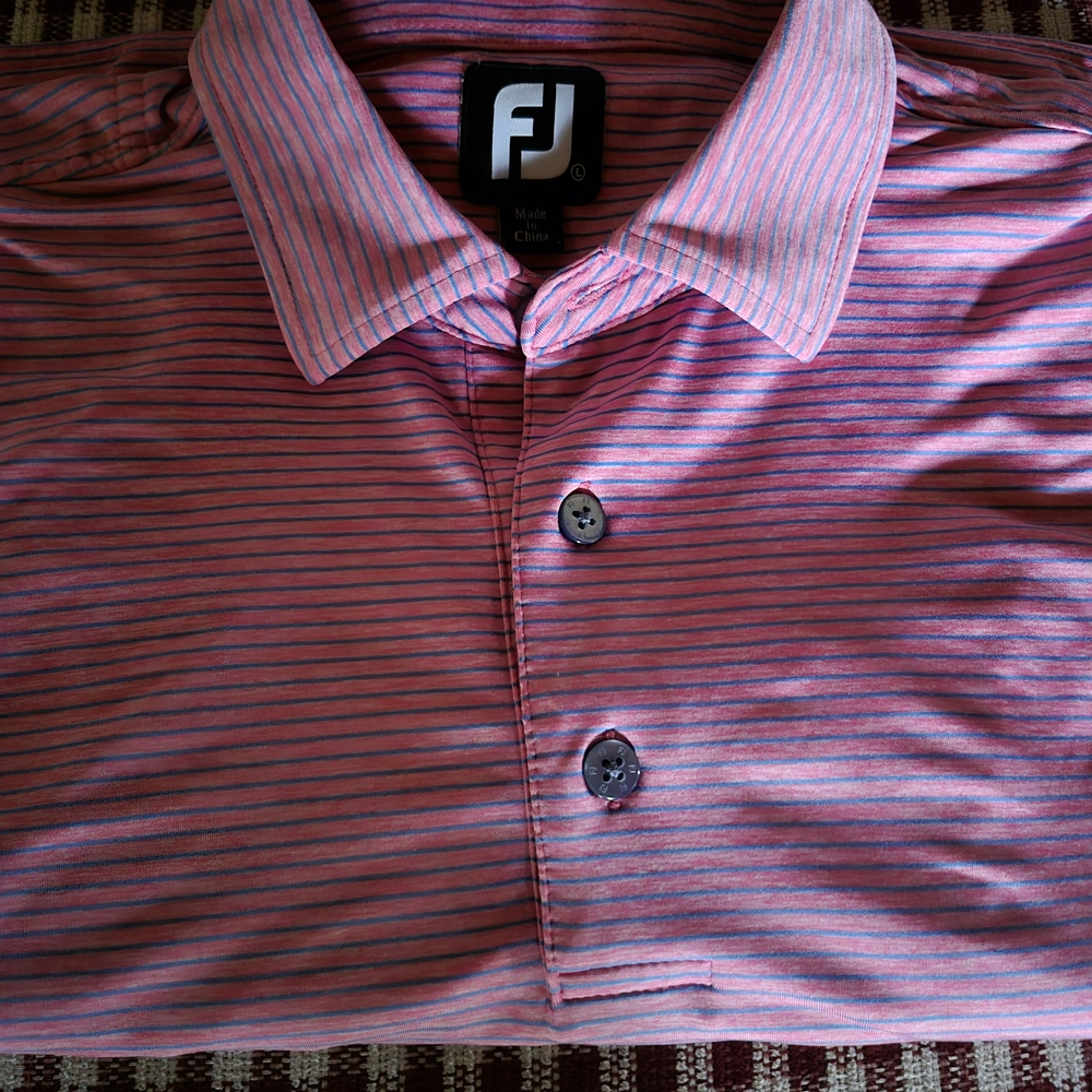 Men's Pink Striped Shirt